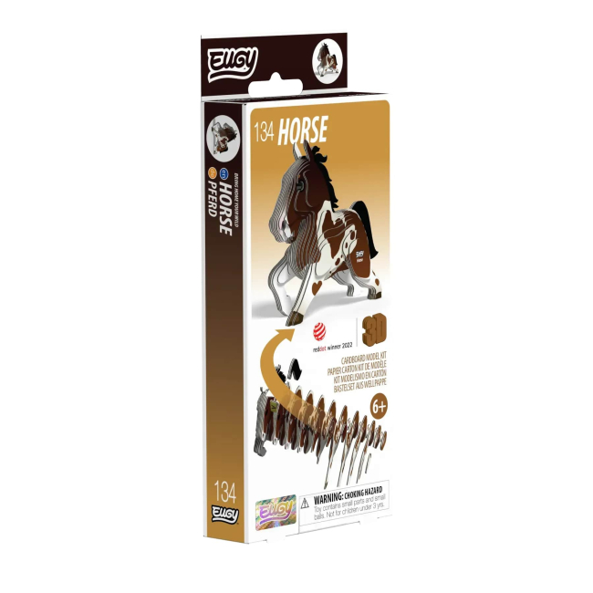 3D-пазли - 3D пазл Eugy Зоопарк Кінь (XEG-134)#4