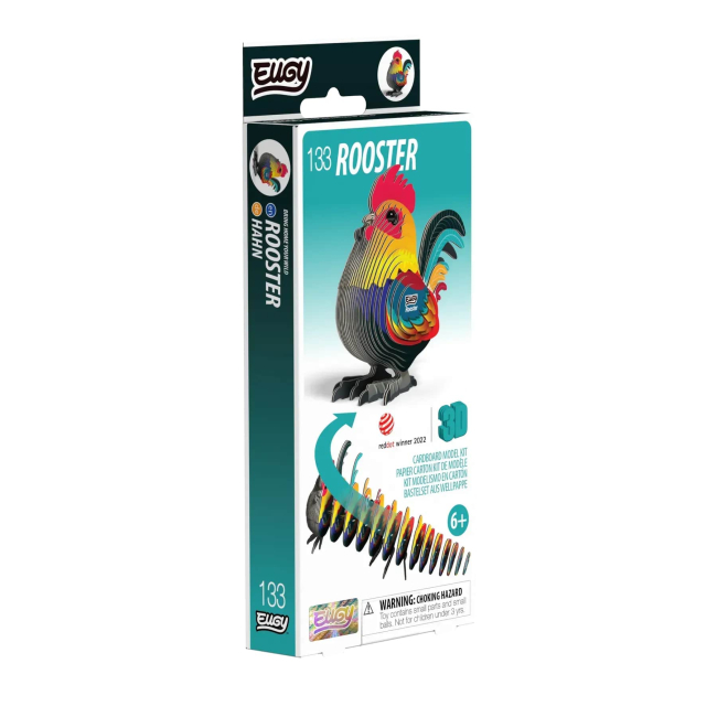 3D-пазли - 3D пазл Eugy Зоопарк Півень (XEG-133)#2