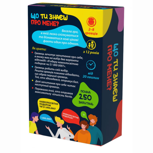 Настольные игры - Настольная игра DGT-Games Что ты знаешь обо мне? (2278_C)#2
