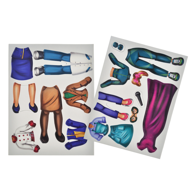 Набори для творчості - Магнітна одягалка Qbee Обери свою професію (QB600-005)#4