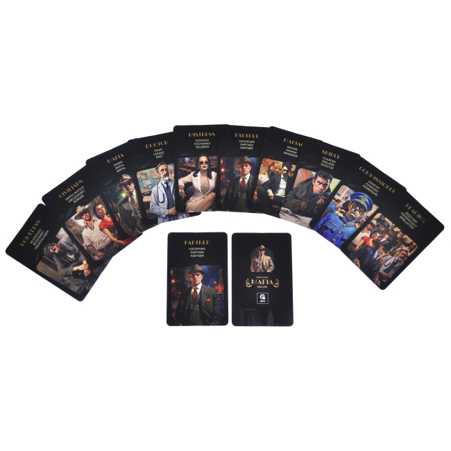 Настільні ігри - Настільна гра Qbee Мафія Делюкс (QB701-002)#3