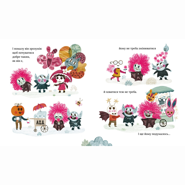 Книги-картинки для дітей (2-6 років) - Книжка «Влад. Чудесний вампір» (9786177781423)#2