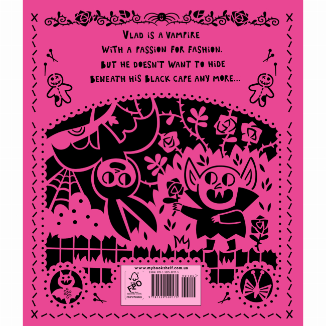Книги-картинки для дітей (2-6 років) - Книжка «Влад. Чудесний вампір»  (9786177781423)#9