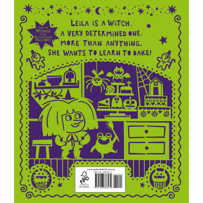 Книги-картинки для дітей (2-6 років) - Книжка «Лейла. Ідеальна відьма»  (9786177781416)#5