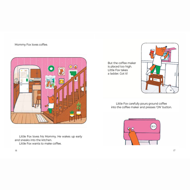 Книги-картинки для дітей (2-6 років) - Книжка «The Seven red stories. A cute book»   (9786177781270)#3