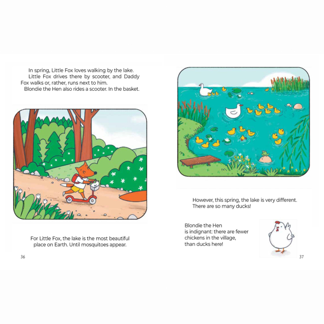 Книги-картинки для дітей (2-6 років) - Книжка «The Seven red stories. A cute book»   (9786177781270)#6