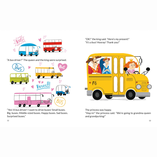 Книги-картинки для дітей (2-6 років) - Книжка «Storybook by teacher in pink tutu»  (9786177781089)#3