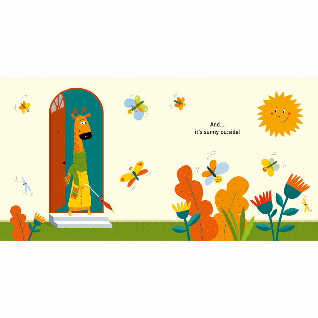 Книги для найменших (0-3 років) - Книжка «Sunny. Rainy»  (9786177781065)#5