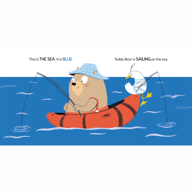 Книги для найменших (0-3 років) - Книжка «Teddy loves fishing»  (9786177781072)#3