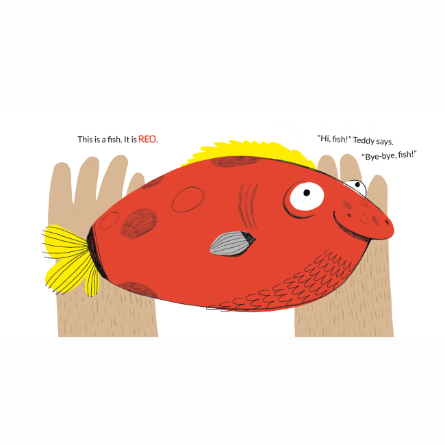 Книги для найменших (0-3 років) - Книжка «Teddy loves fishing»  (9786177781072)#4