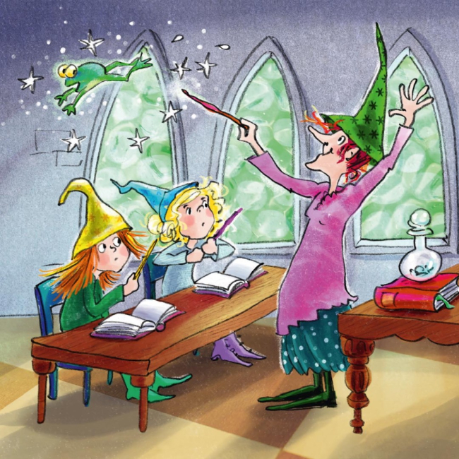 Книги-картинки для дітей (2-6 років) - Книжка «Зачаклована відьма» (9786177781461)#3