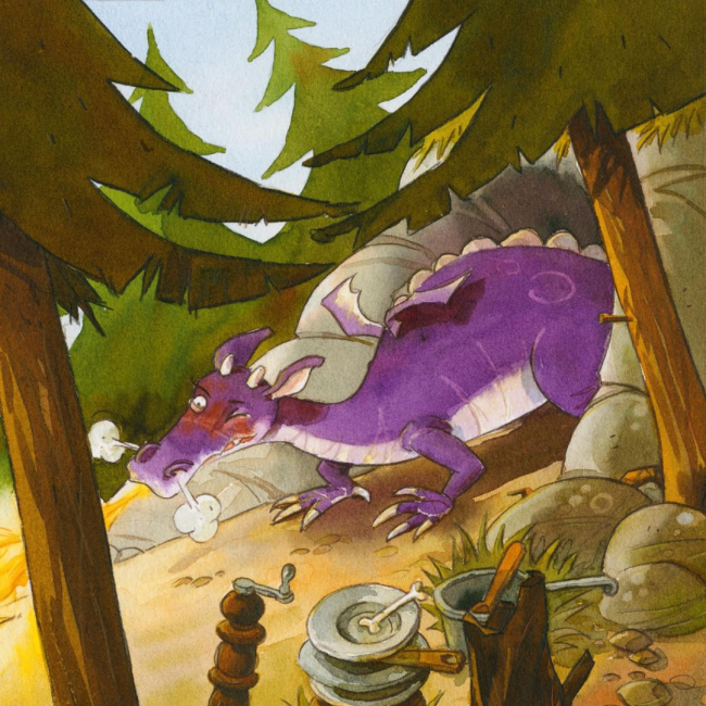 Книги-картинки для дітей (2-6 років) - Книжка «Ласі наїдки від Лицаря й Дракона» (9786177781478)#5