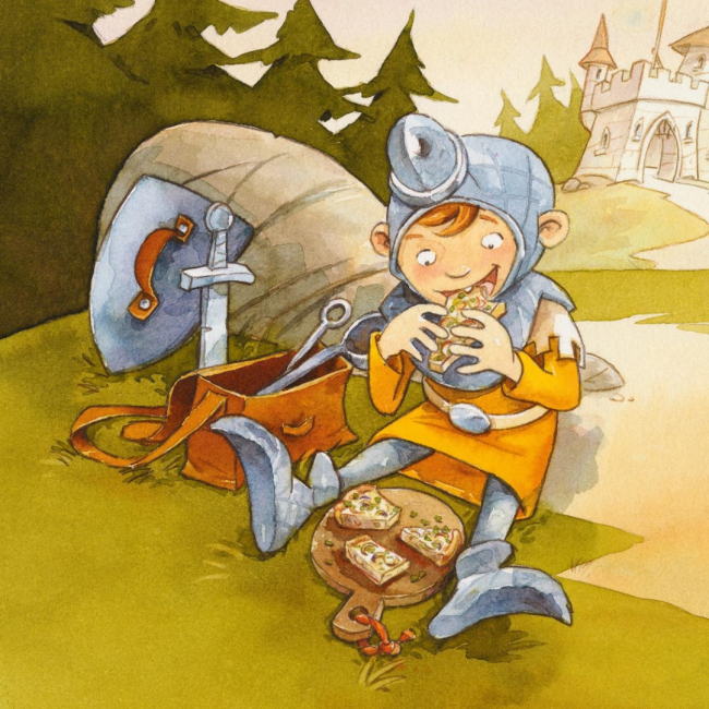 Книги-картинки для дітей (2-6 років) - Книжка «Ласі наїдки від Лицаря й Дракона» (9786177781478)#6