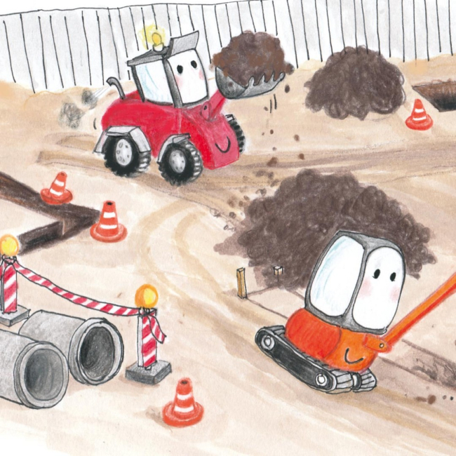 Книги-картинки для дітей (2-6 років) - Книжка «Розваги на будівельному майданчику» (9786177781645)#2