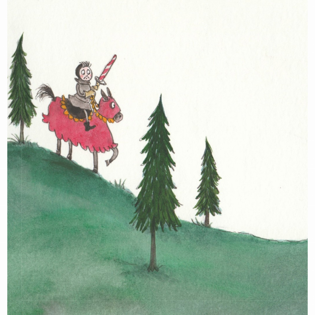 Книги-картинки для дітей (2-6 років) - Книжка «Лицар Рокко і його кінь» (9786177781683)#6