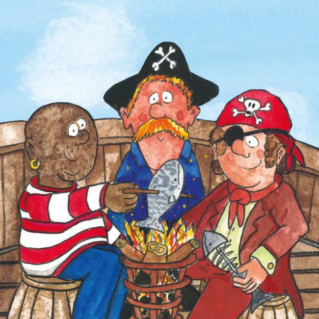 Книги-картинки для дітей (2-6 років) - Книжка «Піратський Великдень» (9786177781980)#2