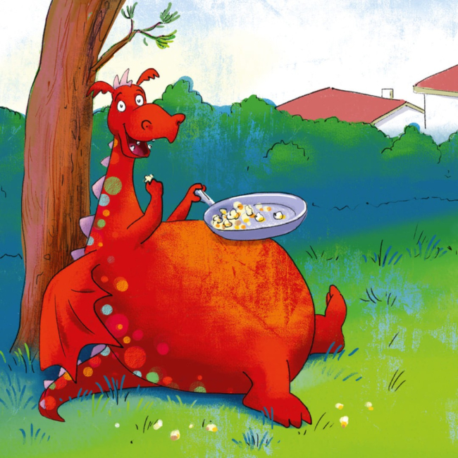 Книги-картинки для дітей (2-6 років) - Книжка «Вогнедишний дракон Ватра Крак» (9786178307196)#2