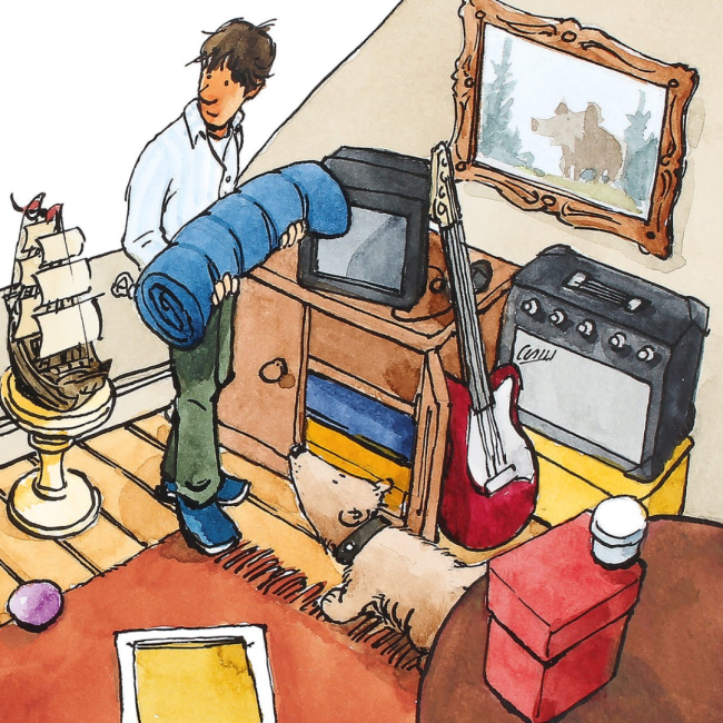 Книги-картинки для дітей (2-6 років) - Книжка «Ніч у садку» (9786178307158)#7