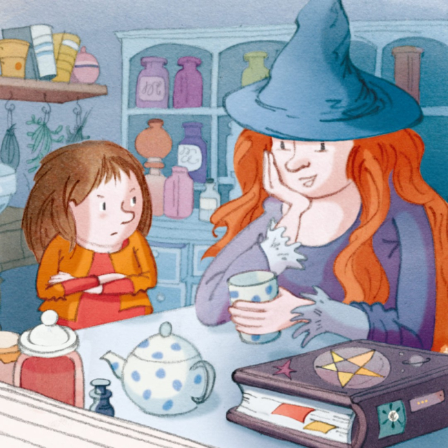 Книги-картинки для дітей (2-6 років) - Книжка «Відьма Мімі йде до школи» (9786178307219)#5