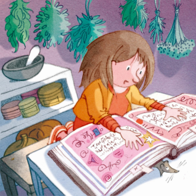 Книги-картинки для дітей (2-6 років) - Книжка «Відьма Мімі йде до школи» (9786178307219)#6