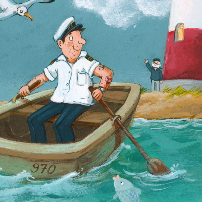 Книги-картинки для дітей (2-6 років) - Книжка «Вартовий маяка Піт» (9786178307479)#7