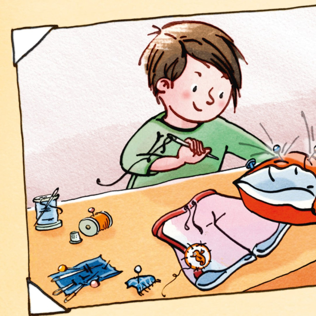 Книги-картинки для дітей (2-6 років) - Книжка «Вім під водою» (9786178307592)#4