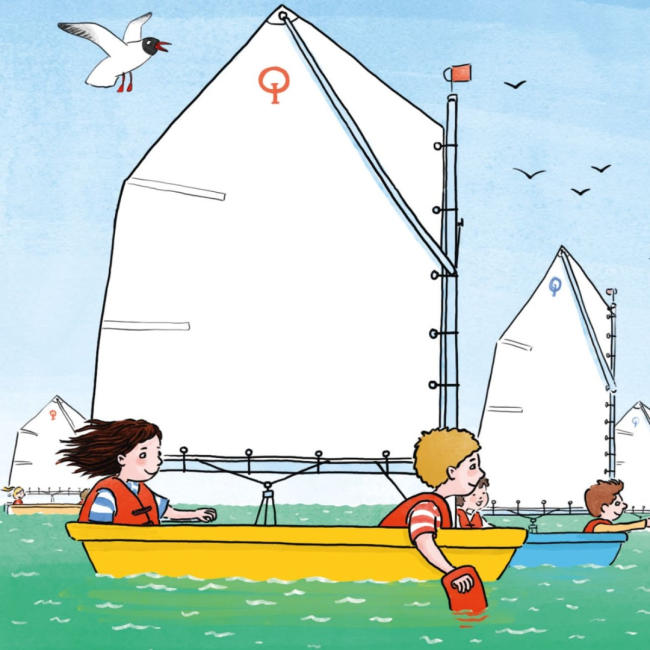 Книги-картинки для дітей (2-6 років) - Книжка «Єтте й Фінн виходять у відкрите море» (9786178307448)#7