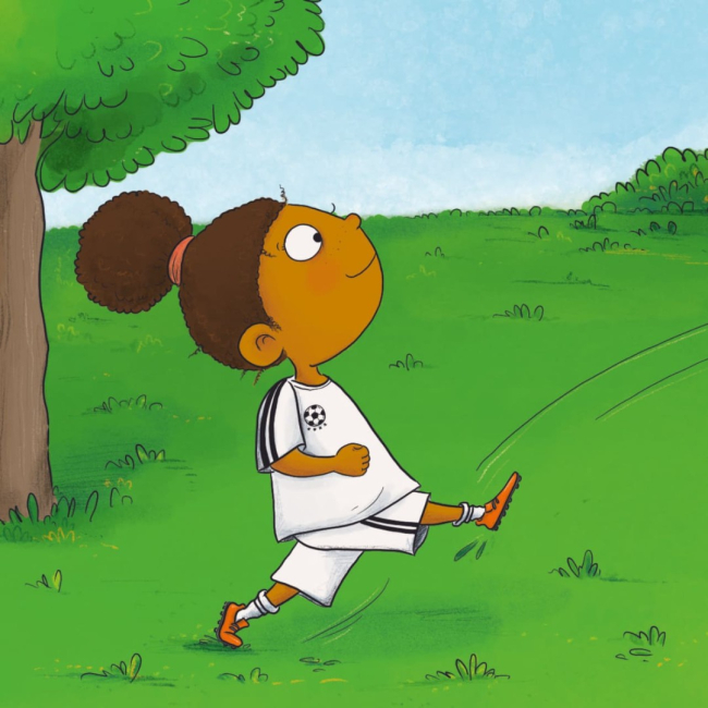 Книги-картинки для детей (2-6 лет) - Книжка «Лєна й Лобо. Футбольна гра» (9786178307455)#4