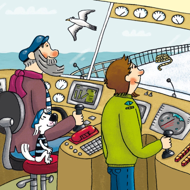 Книги-картинки для детей (2-6 лет) - Книжка «Матрос на поромі» (9786178307561)#4