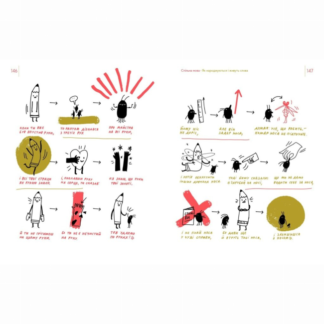 Познавательные книги (4-10 лет) - Книжка «Спільна мова. Як народжуються і живуть слова» (9786177925353)#5