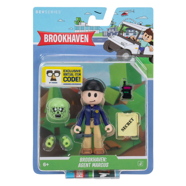 Фигурки персонажей - Игровая фигурка DevSeries Core Figures Brookhaven Agent Marcus (CRS0184)#6