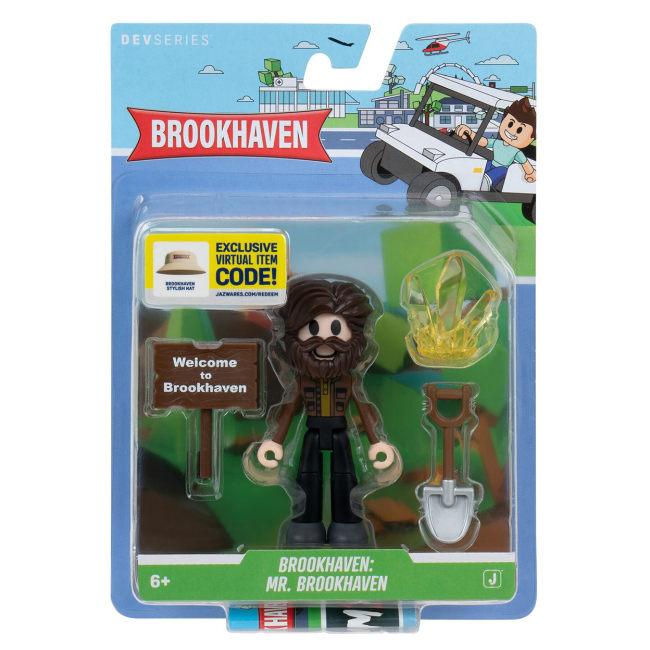 Фігурки персонажів - Ігрова фігурка DevSeries Core Figures Brookhaven Mr. Brookhaven (CRS0198)#4