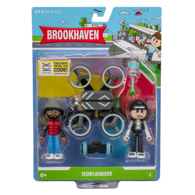 Фигурки персонажей - Игровой набор DevSeries Game Pack Brookhaven Techfluencers (CRS0121)#9
