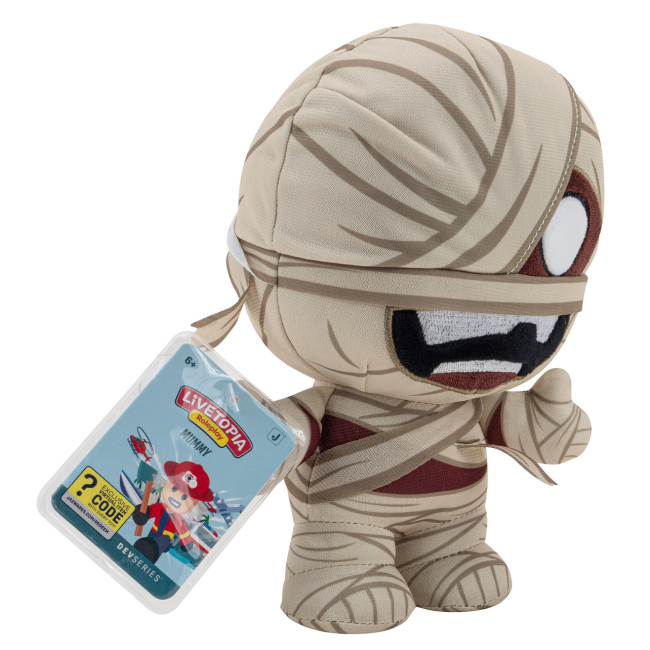 Персонажі мультфільмів - М'яка іграшка DevSeries Collector Plush Livetopia Mummy 20 см (CRS0004)#3