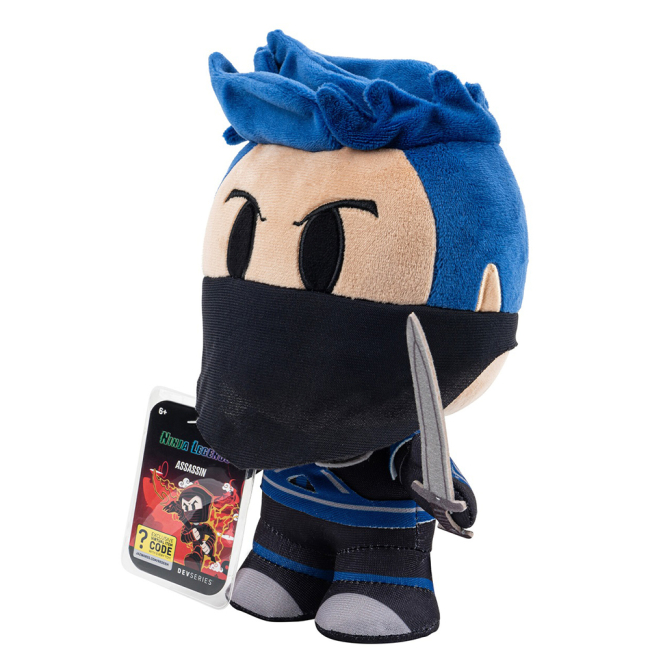 Персонажи мультфильмов - Мягкая игрушка DevSeries Collector Plush Ninja Legends Assassin 20 см (CRS0006)#2