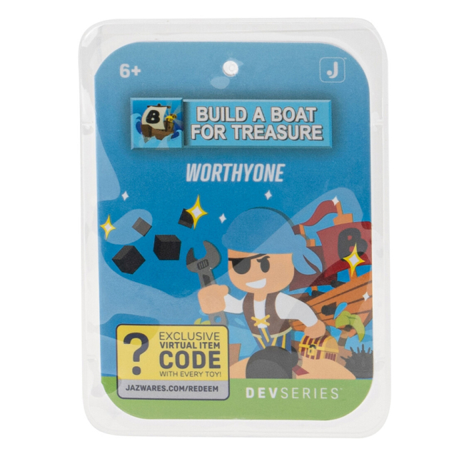 Персонажи мультфильмов - Мягкая игрушка DevSeries Collector Plush Build a boat for treasure Worthy0ne 20 см (CRS0013)#8