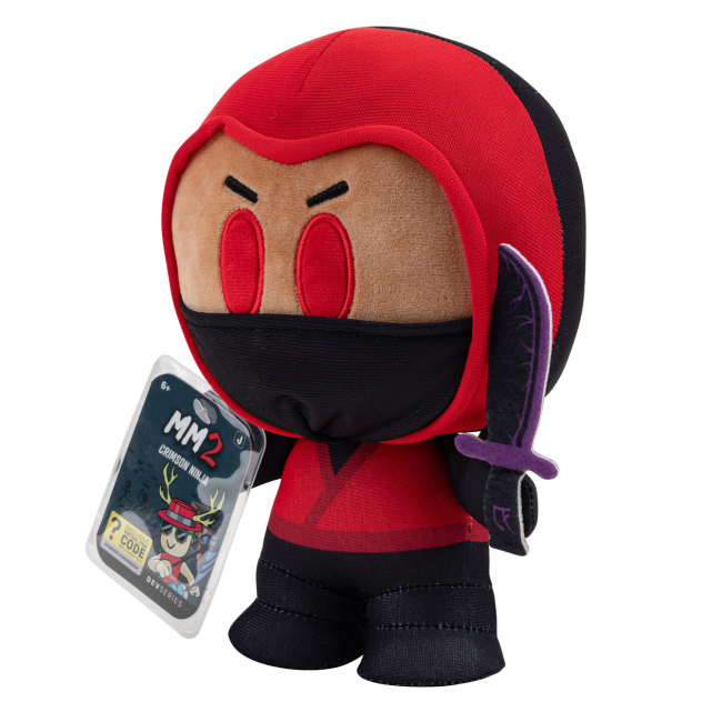 Персонажі мультфільмів - М'яка іграшка DevSeries Collector Plush Murder Mystery 2 Crimson Ninja 20 см (CRS0020)#2