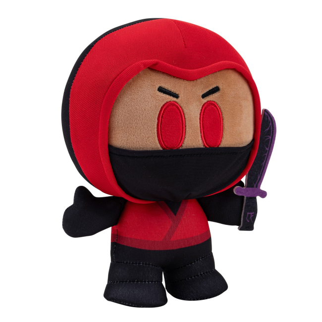 Персонажі мультфільмів - М'яка іграшка DevSeries Collector Plush Murder Mystery 2 Crimson Ninja 20 см (CRS0020)#7