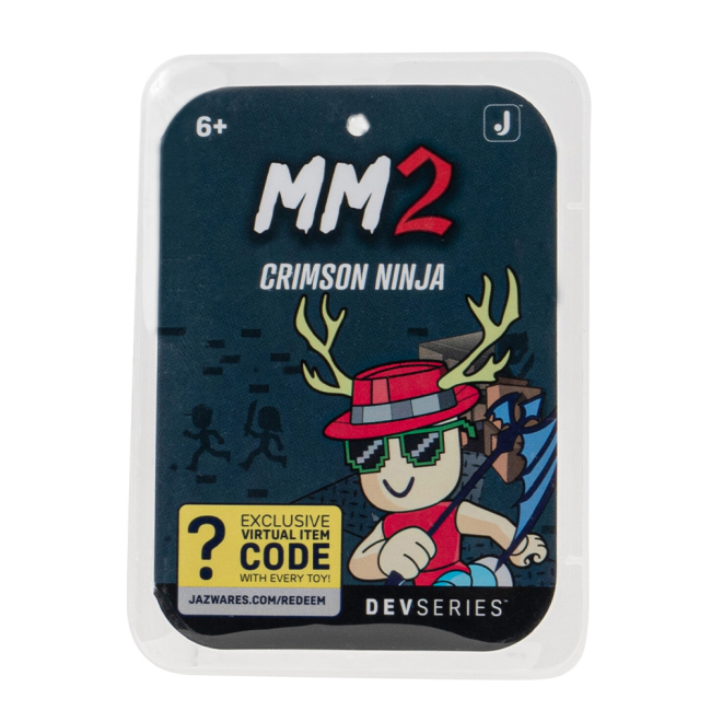 Персонажі мультфільмів - М'яка іграшка DevSeries Collector Plush Murder Mystery 2 Crimson Ninja 20 см (CRS0020)#9