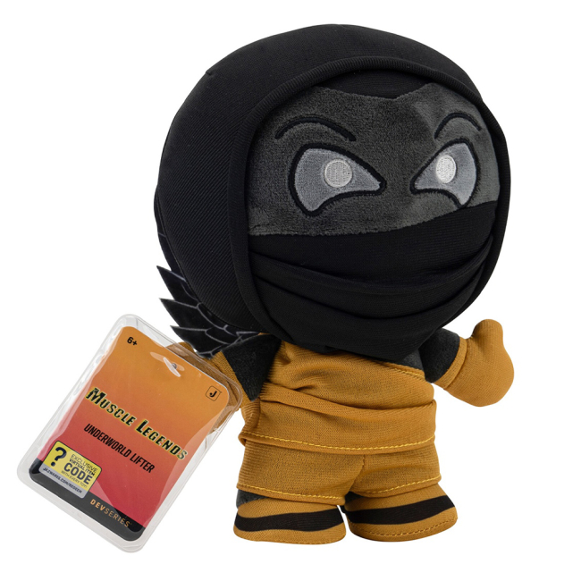 Персонажи мультфильмов - Мягкая игрушка DevSeries Collector Plush Muscle Legends Underworld Lifter 20 см (CRS0101)#3