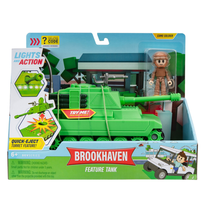 Фигурки персонажей - Игровой набор DevSeries Feature Vehicle Brookhaven Tank (CRS0056)#8