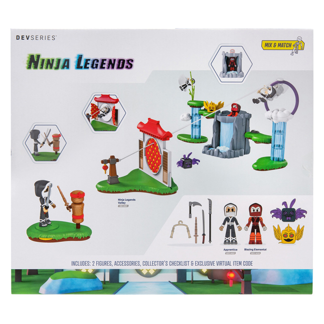 Фигурки персонажей - Игровой набор DevSeries Environmental Set Ninja Legends Ninja Legends Valley (CRS0063)#8
