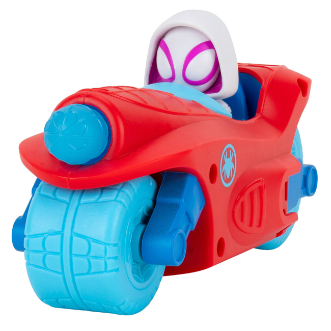 Автомоделі - Ігровий набір Marvel Spidey Deluxe Feature Vehicle Spidey Team Split Racer 3 в 1 (SNF0271)#5