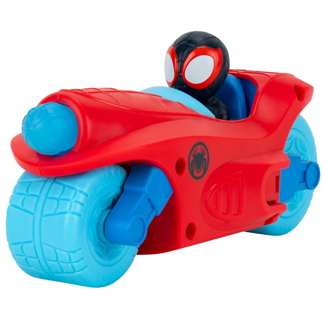 Автомоделі - Ігровий набір Marvel Spidey Deluxe Feature Vehicle Spidey Team Split Racer 3 в 1 (SNF0271)#6