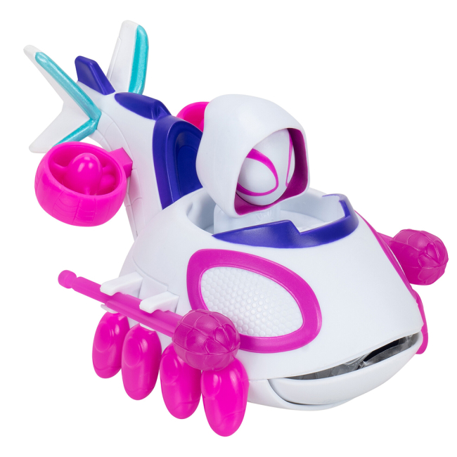 Автомоделі - Автомодель Marvel Spidey Little Vehicle Web Dart Zoomers Привид-павук (SNF0289)#5