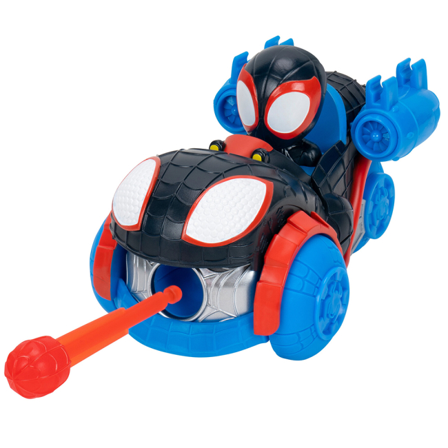 Автомоделі - Автомодель Marvel Spidey Little Vehicle Web Dart Zoomers Спін (SNF0290)#6