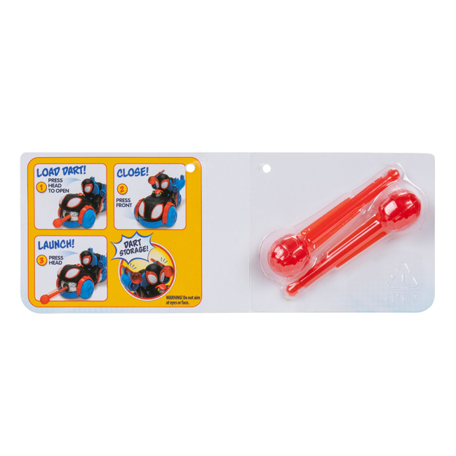 Автомоделі - Автомодель Marvel Spidey Little Vehicle Web Dart Zoomers Спін (SNF0290)#8