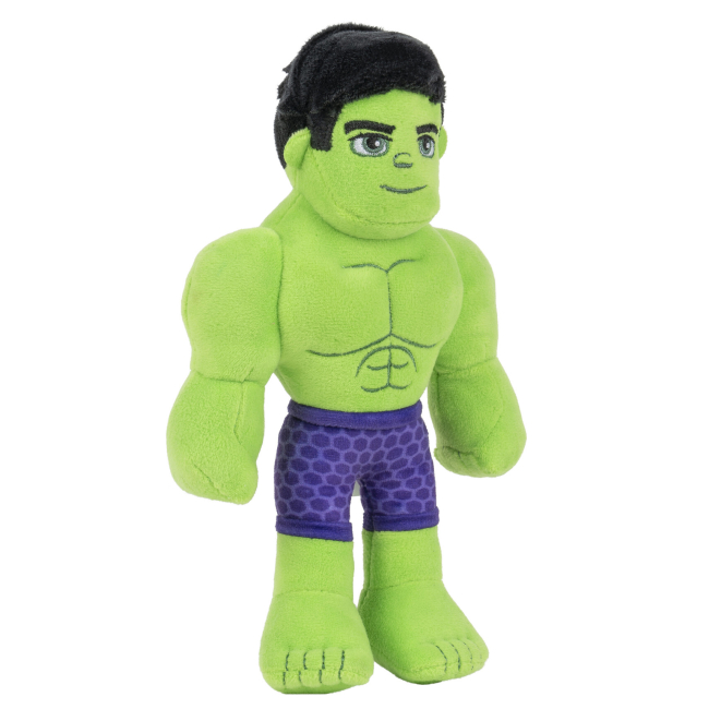 Персонажі мультфільмів - М'яка іграшка Marvel Spidey Little Plush Халк 20 см (SNF0082)#3