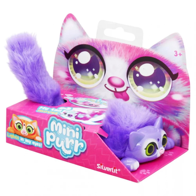 М'які тварини - ​Інтерактивна іграшка Silverlit Кошеня Mini Purr в асортименті (4891813836896)#6