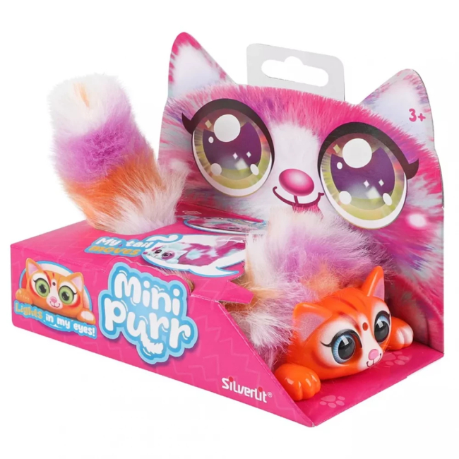 М'які тварини - ​Інтерактивна іграшка Silverlit Кошеня Mini Purr в асортименті (4891813836896)#7